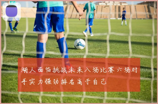 湖人面临挑战未来八场比赛六场对手实力强劲排名高于自己